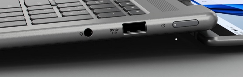 Lenovo Yoga 770i 16型 右側面インターフェイス