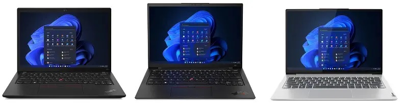 ThinkPad X13 Gen 3 インテルと比較機種
