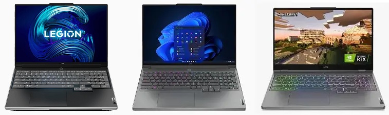 Lenovo Legion Slim 770iと比較モデル