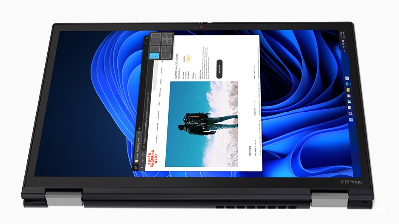 Lenovo ThinkPad X13 Yoga Gen3 タブレットモード