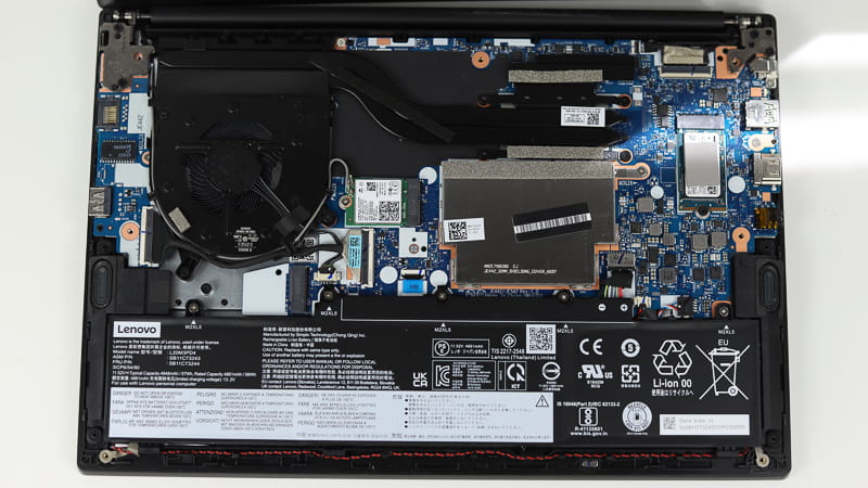 Lenovo ThinkPad E14 Gen 4 筐体内部