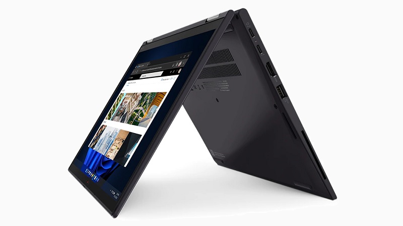Lenovo ThinkPad X13 Yoga Gen3 テントモード