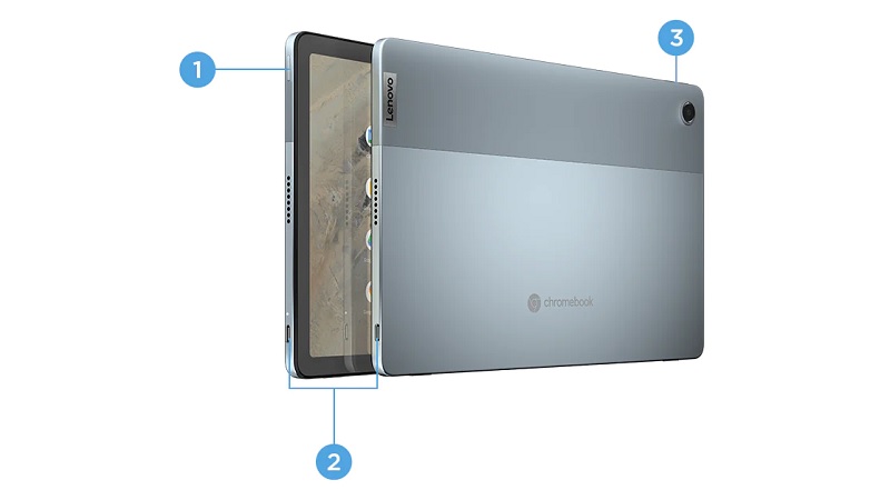 Lenovo IdeaPad Duet 370 Chromebook インターフェイス