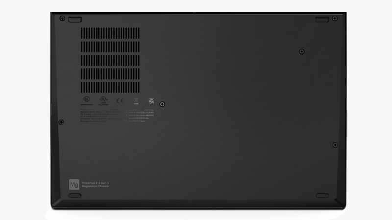 ThinkPad X13 Gen 3 インテル 底面