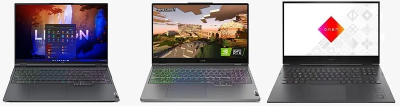 Lenovo Legion 570 Proと比較機種