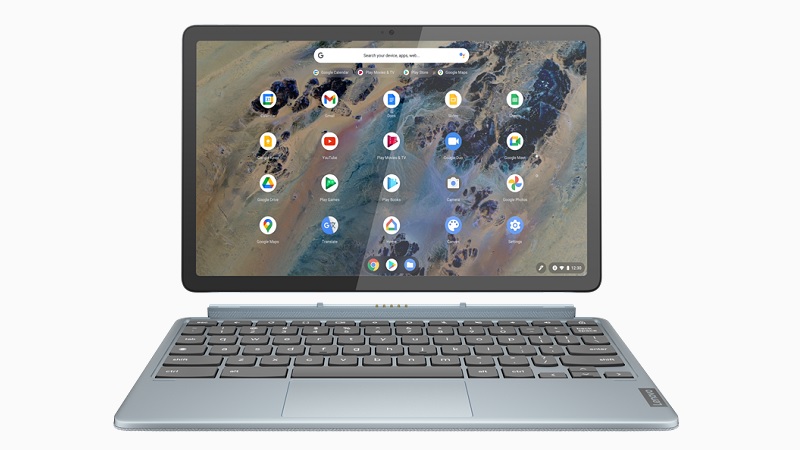 Lenovo IdeaPad Duet 370 Chromebook タブレットとキーボードの取り外し