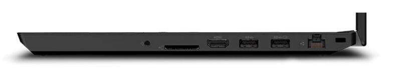 Lenovo ThinkPad P15v Gen 3 インテル 左側面