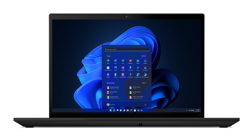 Lenovo ThinkPad T16 Gen 1(AMD) 正面 (2)
