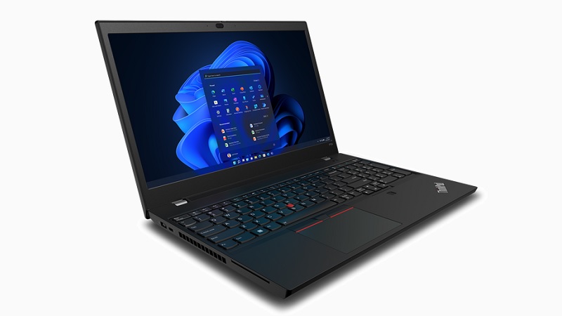 Lenovo ThinkPad P15v Gen 3 インテル 左斜め前から