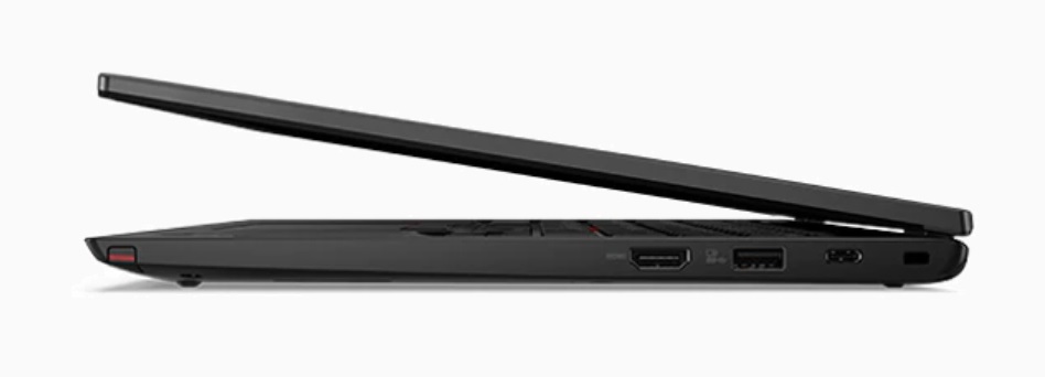 Lenovo ThinkPad L13 Yoga Gen 3インテル 横から