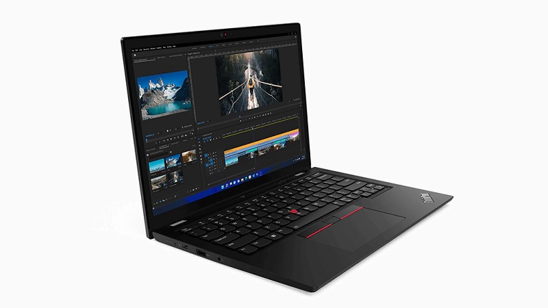 Lenovo ThinkPad L13 Yoga Gen 3インテル 左斜め前から