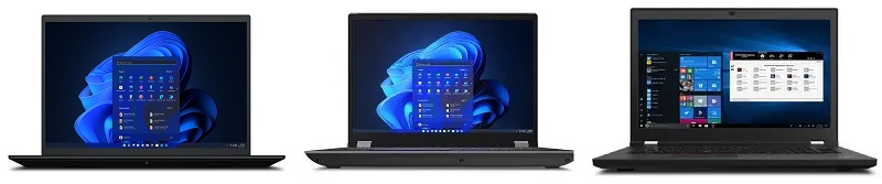 ThinkPad P1 Gen 5と比較機種