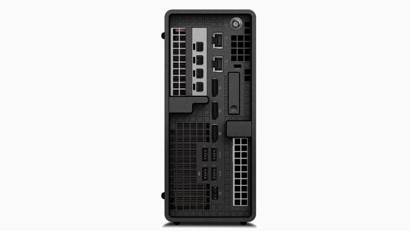 Lenovo ThinkStation P360 Ultra 背面