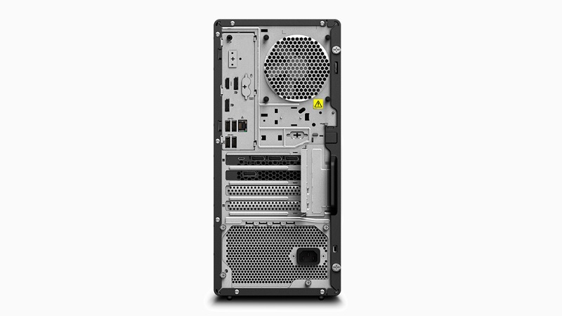 Lenovo ThinkStation P360 Tower 背面