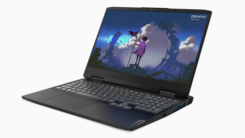 Lenovo IdeaPad Gaming 370i(15.6型) 右斜め前から