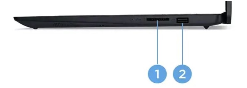 IdeaPad Slim 370i 15.6型 右側面インターフェイス