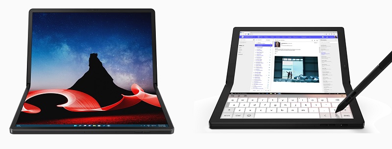 ThinkPad X1 Fold 16.3型と旧モデル