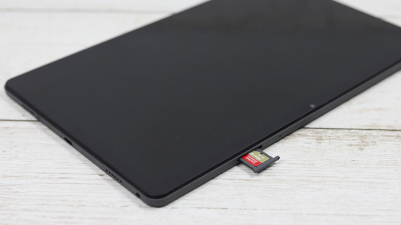 Tab M10 Plus (3rd Gen) MicroSDカードを増設