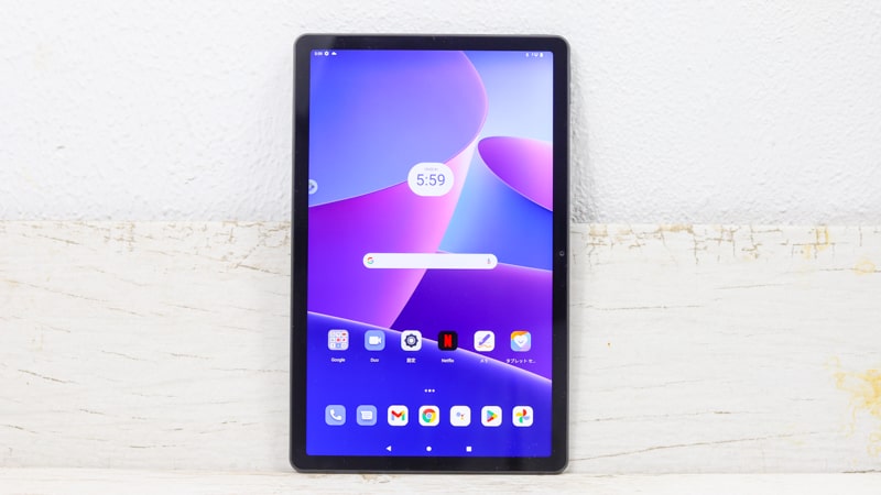 Lenovo Tab M10 Plus (3rd Gen) 縦置き