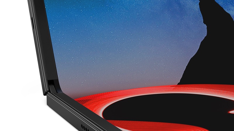 Lenovo ThinkPad X1 Fold 16.3型 曲がる部分 (2)