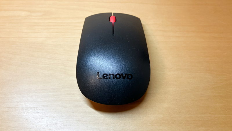 Lenovo ワイヤレスマウス 正面