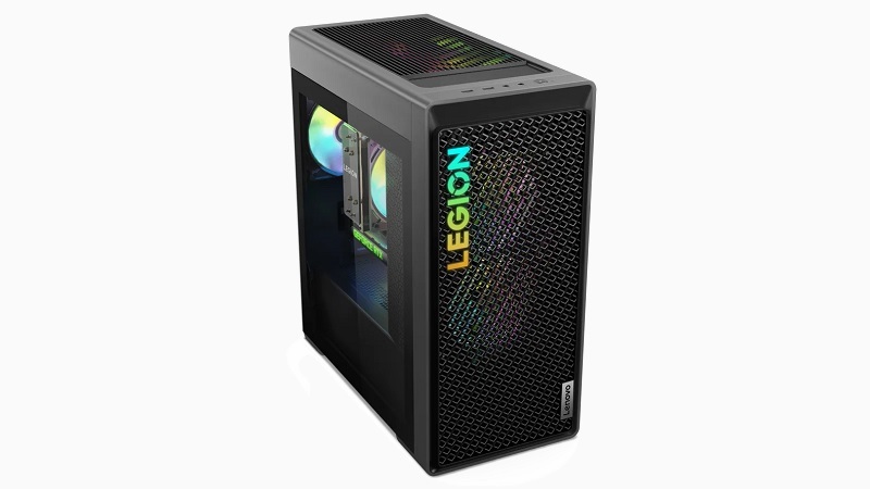 Legion Tower 5 Gen 8(AMD) 左斜め前から