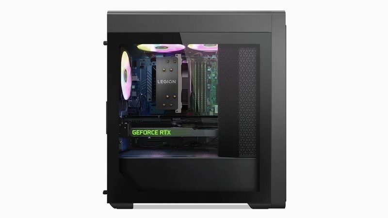 Legion Tower 5 Gen 8(AMD) 左側面