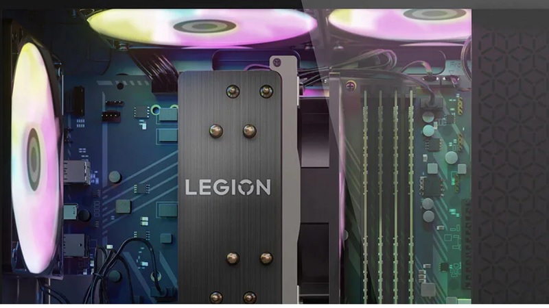 Legion Tower 5 Gen 8(AMD) 筐体内部　メモリ