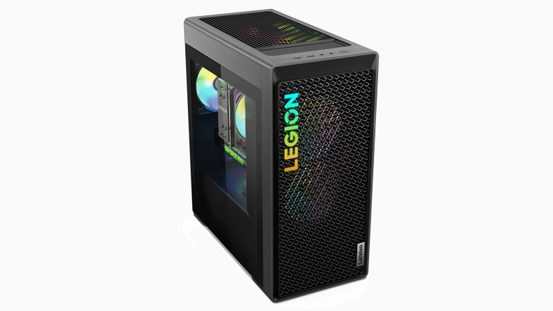 Lenovo Legion Tower 5i Gen 8 左斜め前から