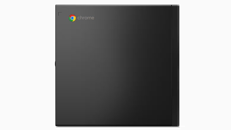 Lenovo ThinkCentre M60q Chromebox Gen 3 縦置き　左側面