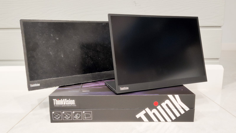 Lenovo ThinkVision M14dとM14の比較