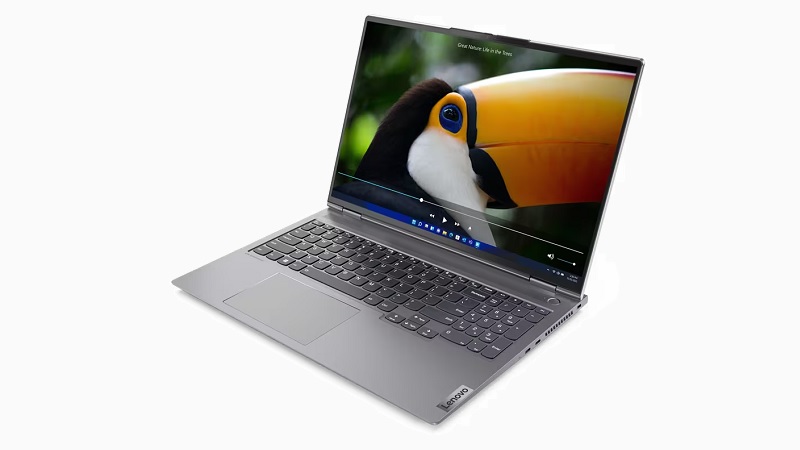 Lenovo ThinkBook 16p Gen 3 AMD 右斜め前から