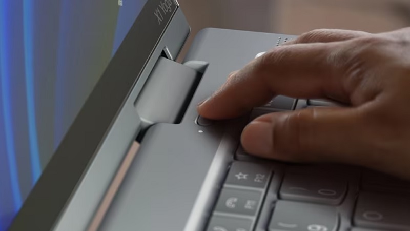 Lenovo ThinkPad X1 Yoga Gen 8 指紋センサー