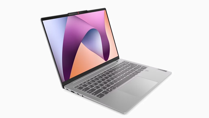 Lenovo IdeaPad Slim 5 Gen 8 14型 AMD 左斜め前から