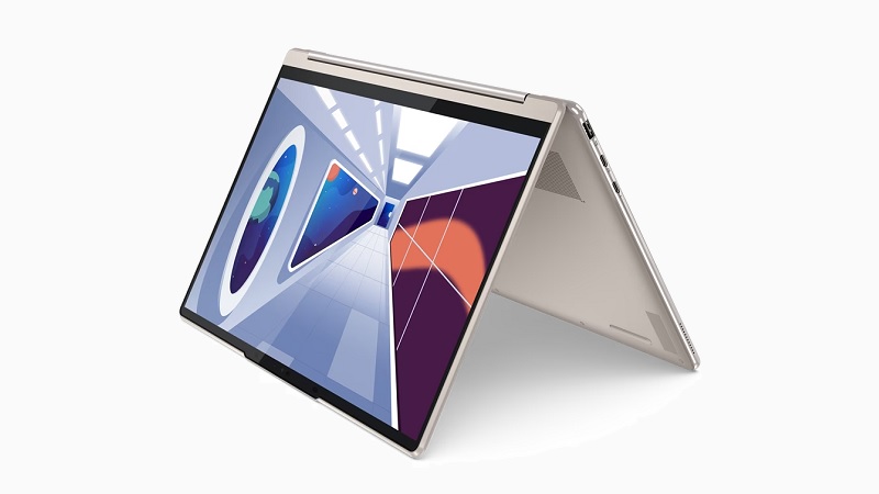 Lenovo Yoga 9i Gen 8 14型 テントモード