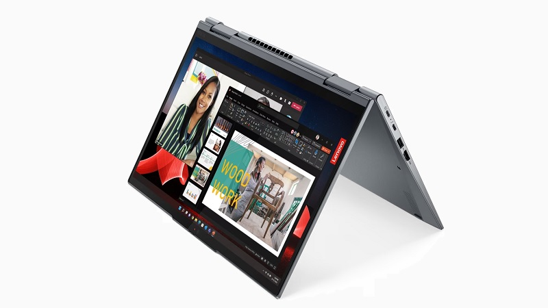Lenovo ThinkPad X1 Yoga Gen 8 テントモード