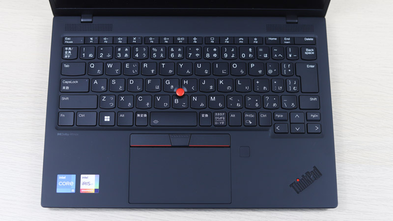 Lenovo ThinkPad X1 Nano Gen 3 キーボード