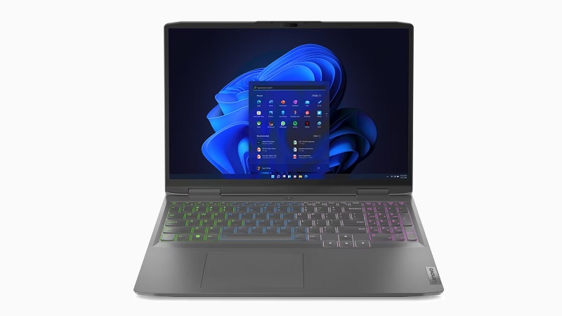 Lenovo LOQ 16IRH8 正面