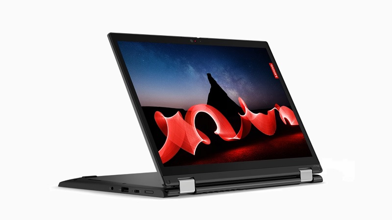 Lenovo ThinkPad L13 Yoga Gen 4 AMD スタンドモード