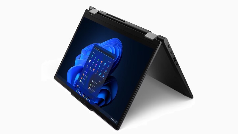 Lenovo ThinkPad X13 Yoga Gen 4 テントモード