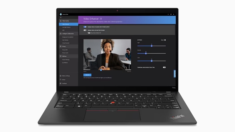 Lenovo ThinkPad T14s Gen 4 Webカメラ周り