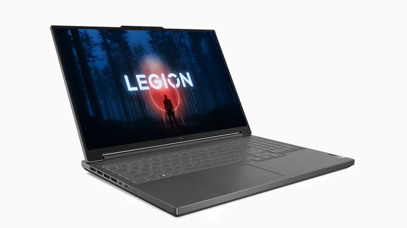 Lenovo Legion Slim 5 Gen 8 16型(AMD) 左斜め前から