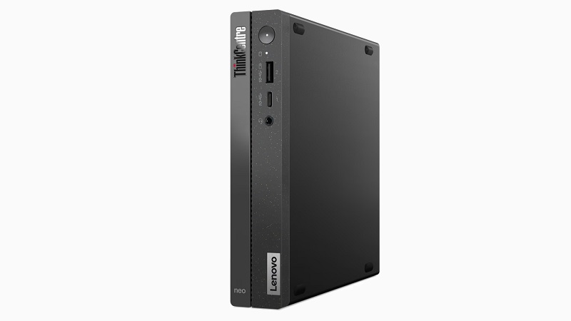 Lenovo ThinkCentre neo 50q Tiny Gen 4 縦置き