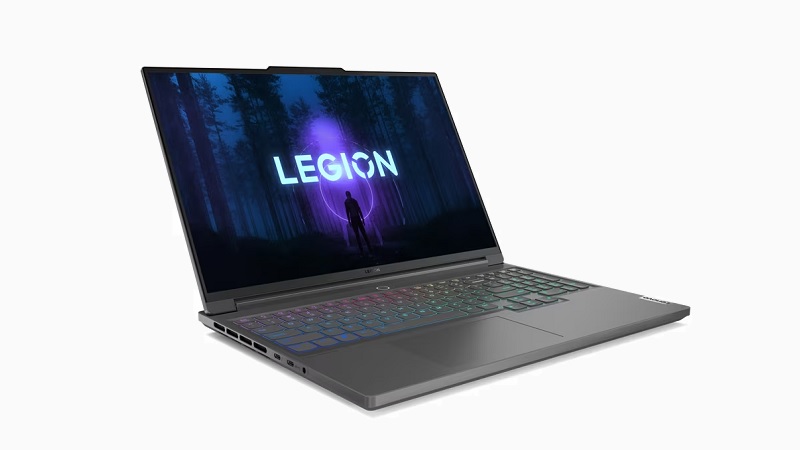 Legion Slim 7i Gen 8 16型 Intel 左斜め前から