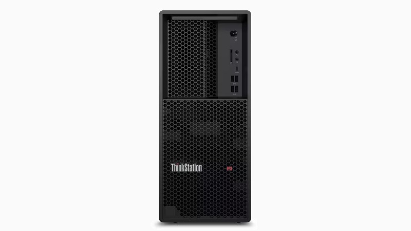 Lenovo ThinkStation P3 Tower 正面