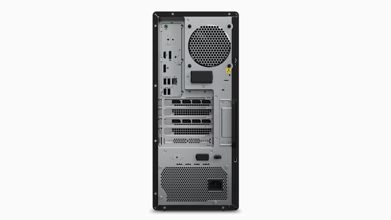 Lenovo ThinkStation P3 Tower 背面