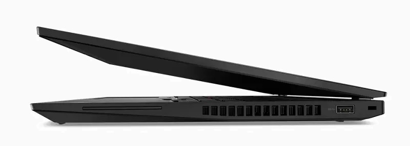 Lenovo ThinkPad P16s Gen 2 横から