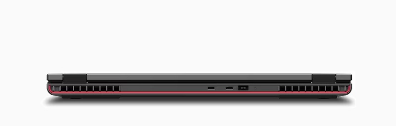 Lenovo ThinkPad P16v 背面インターフェイス