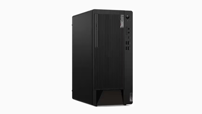 Lenovo ThinkCentre M90t Tower Gen 3 左斜め前から