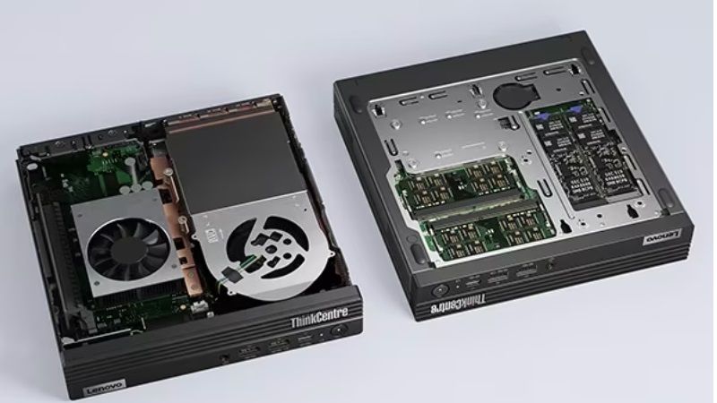 Lenovo ThinkCentre M90q Tiny Gen 4 筐体内部